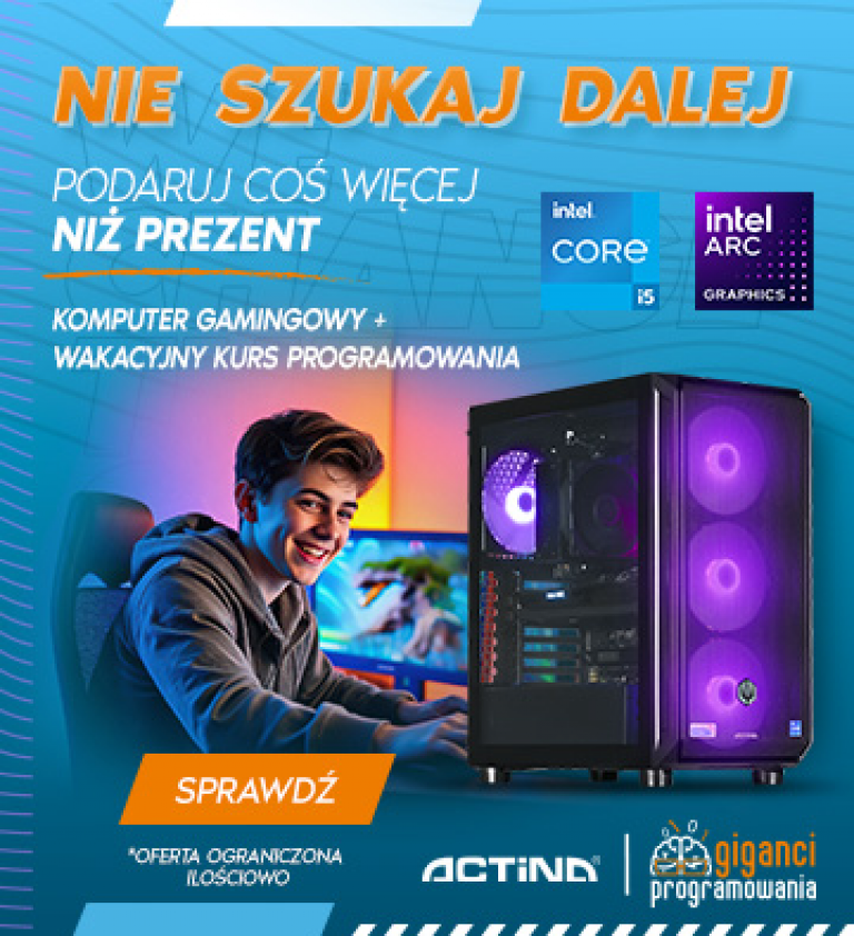 PC Actina z kursem programowania