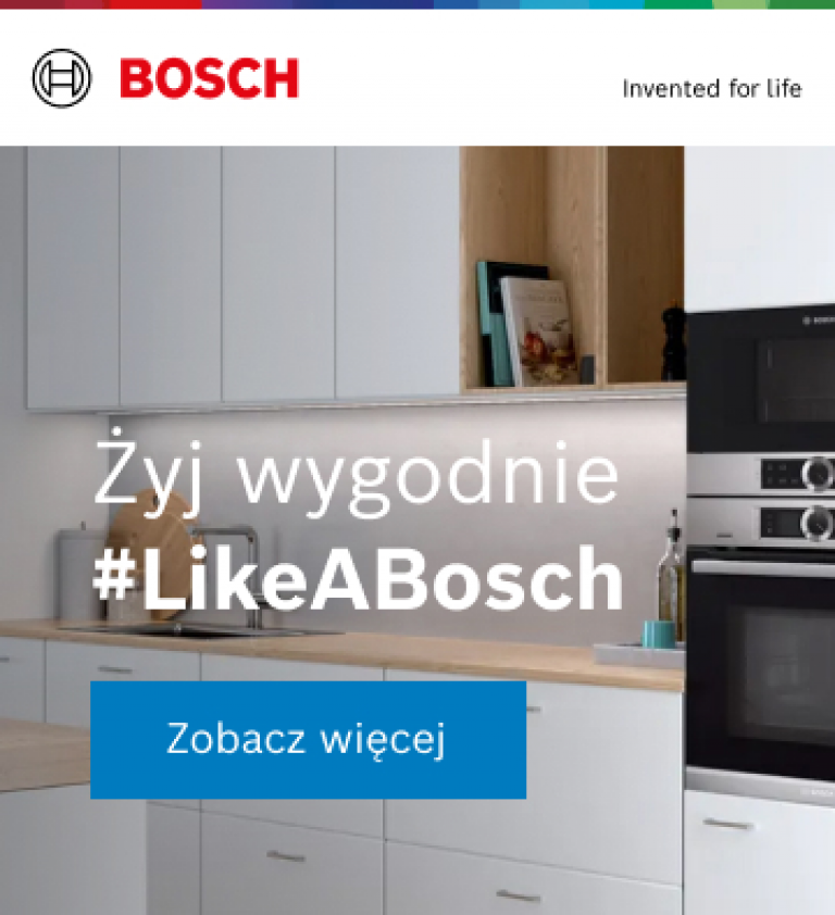 Żyj wygodnie z Bosch