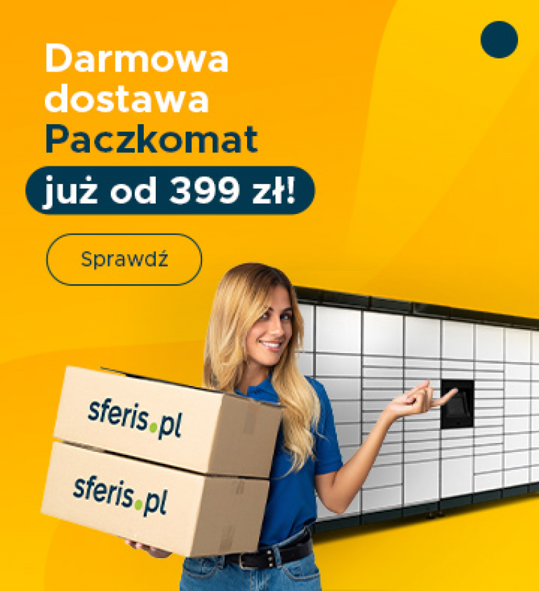 Darmowa dostawa do paczkomatu!