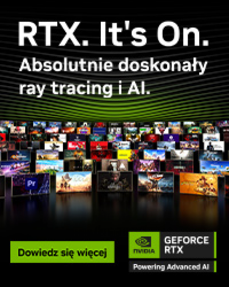 karty graficzne NVIDIA RTX Games - It's On