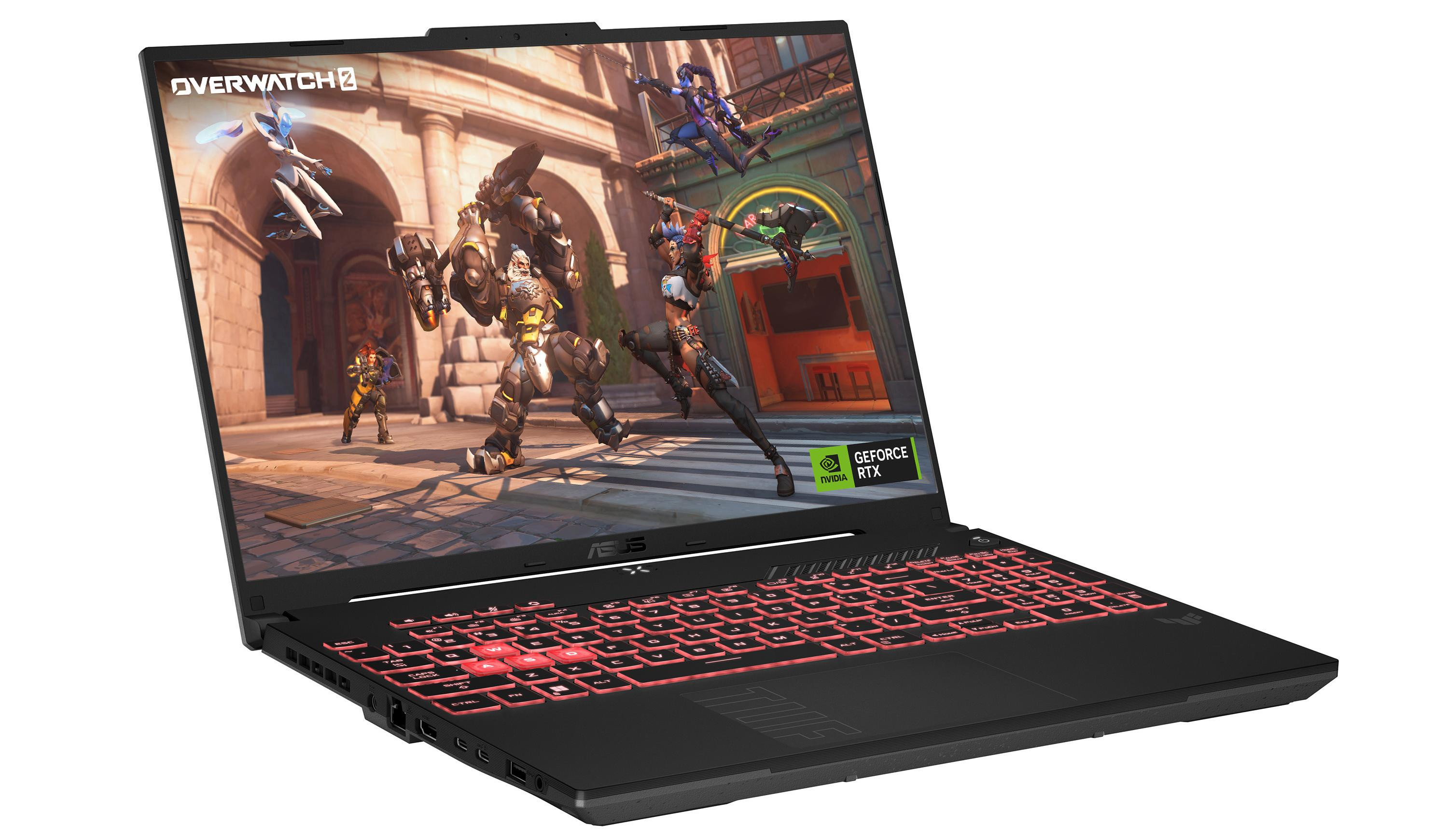 ASUS TUF Gaming A16 FA607NU-R5085W Ryzen 5 7535HS 16.0" FHD+ 144Hz Value IPS-level 300nits AG 8GB DDR5 SSD512 GeForce RTX 4050 6GB LAN WLAN+BT Cam720p 56Wh Win11 Mecha Gray - zdjęcie 4