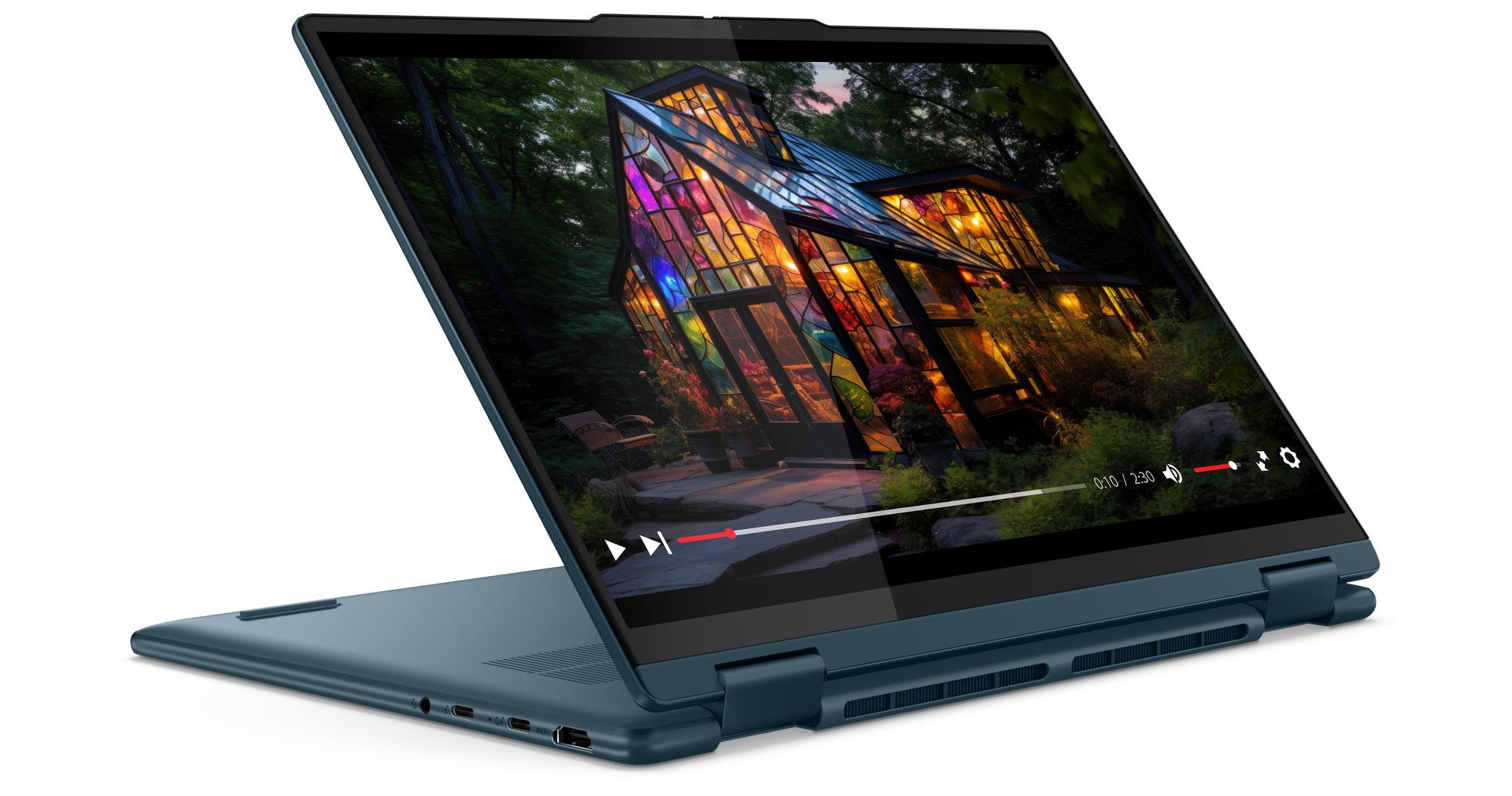 Lenovo Yoga 7 2-in-1 14IML9 Ultra 5 125H 14" 2.8K OLED 400nits Glossy 120Hz 16GB Soldered SSD1TB Intel Arc Graphics Win11 Tidal Teal - zdjęcie 3