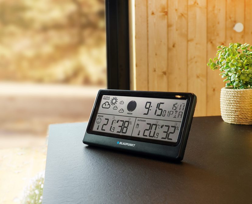 Stacja pogodowa Blaupunkt WS20BK czarna - zdjęcie 1