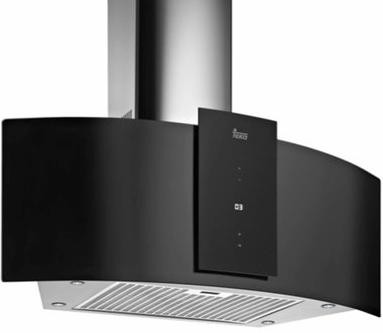 Okap Podszafkowy Teka GFG2 GLASS BLACK (Czarny 334m3/h 550mm) - zdjęcie 1