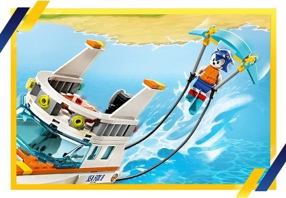 LEGO Sonic 76997 Tails i przygoda na łodzi - zdjęcie 4