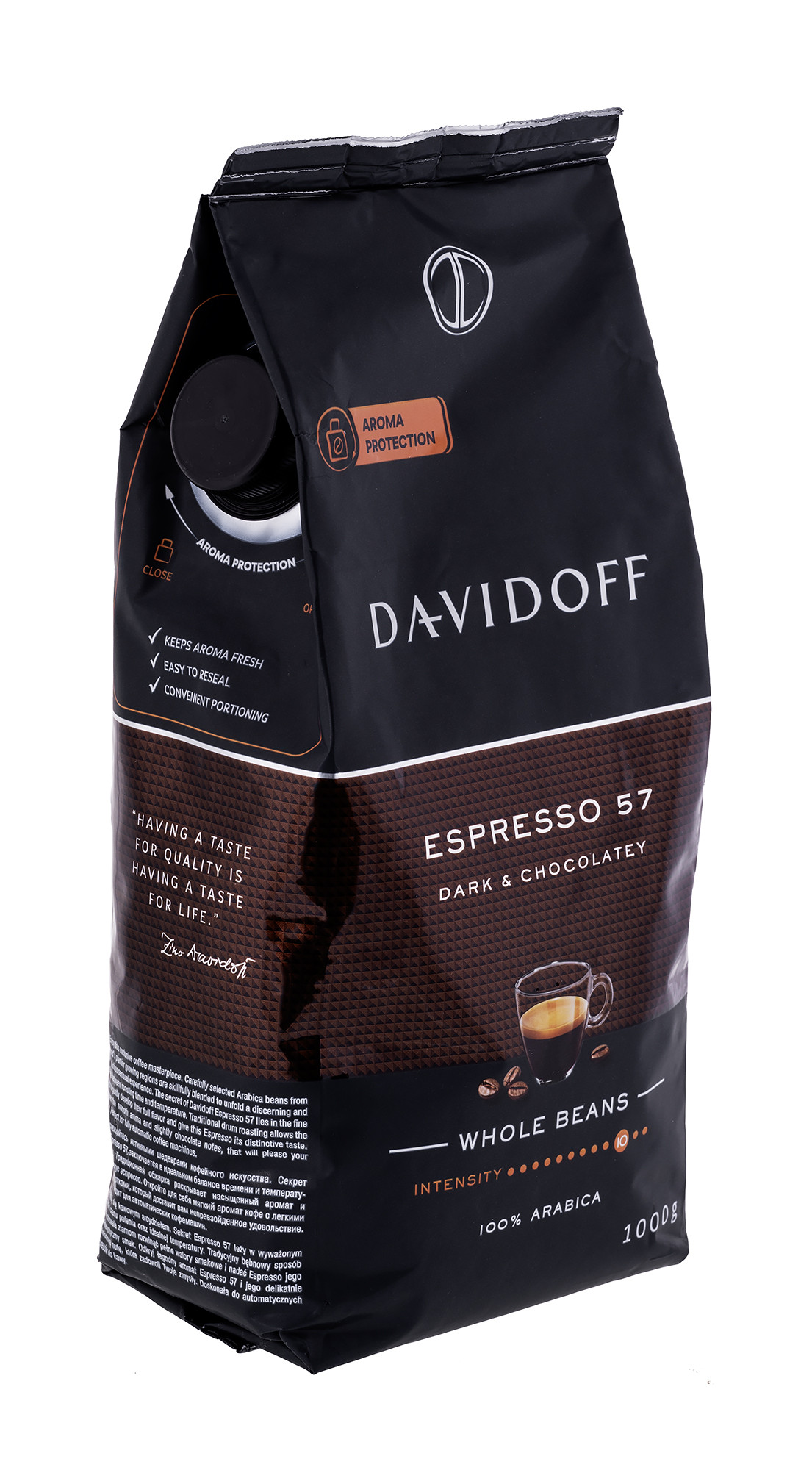 Kawa ziarnista Davidoff Espresso 57 1000g - zdjęcie 1