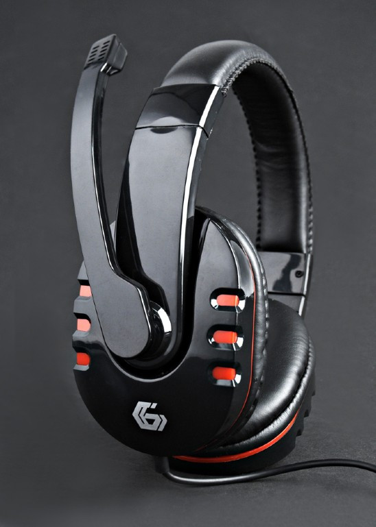Gembird słuchawki gaming glossy black ghs-402 ghs-402 - zdjęcie 1