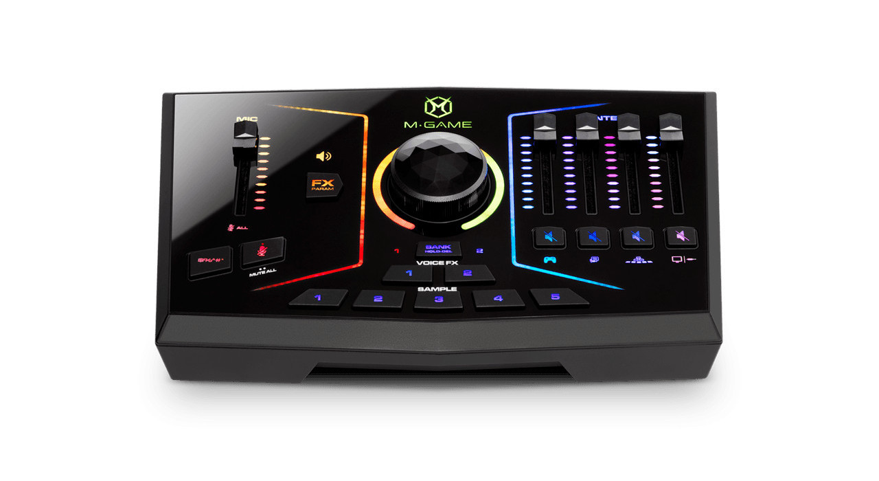 M-AUDIO M-Game RGB Dual - Interfejs USB - zdjęcie 1