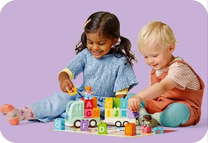 LEGO DUPLO 10421 Ciężarówka z alfabetem - zdjęcie 5