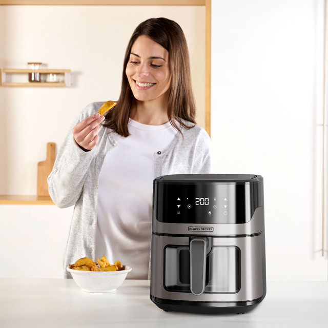 Frytkownica Black+Decker BXAF6500E - zdjęcie 3