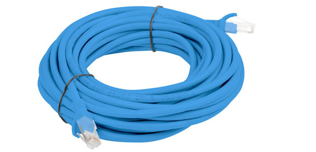 Lanberg Patchcord RJ45, kat. 5e, UTP, 5m, niebieski - zdjęcie 2