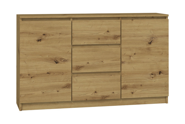 KOMODA 2 DRZWI 3 SZUFLADY ARTISAN - zdjęcie 1