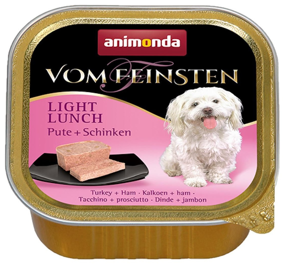 ANIMONDA Vom Feinsten Adult Indyk z szynką - mokra karma dla psa - 150g - zdjęcie 1