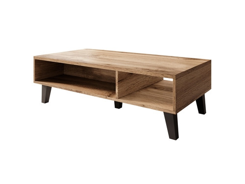 Ława/ Stolik NORD 110cm dąb wotan/antracyt - zdjęcie 2