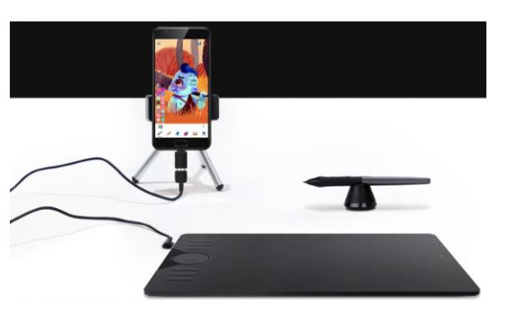Tablet graficzny Huion HS610 - zdjęcie 2
