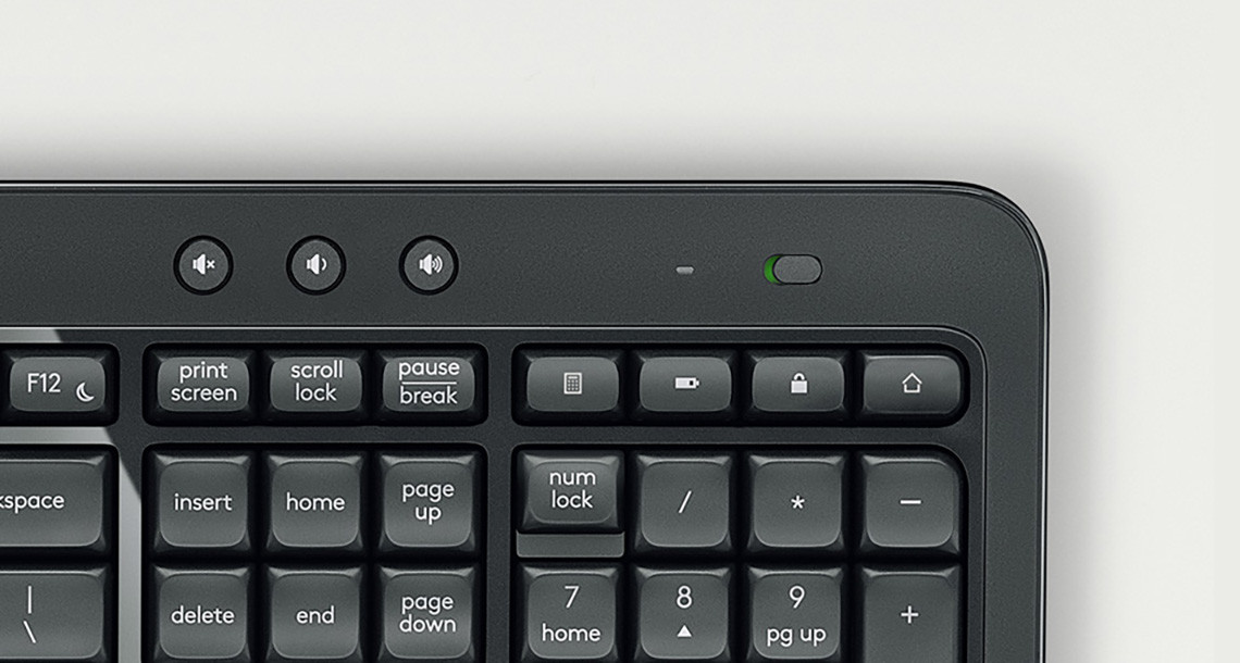 ZESTAW LOGITECH MK540 ADVANCED USB BLACK - zdjęcie 5