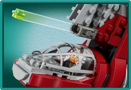 LEGO Star Wars 75362 Prom kosmiczny Jedi T-6 Ahsoki Tano - zdjęcie 3