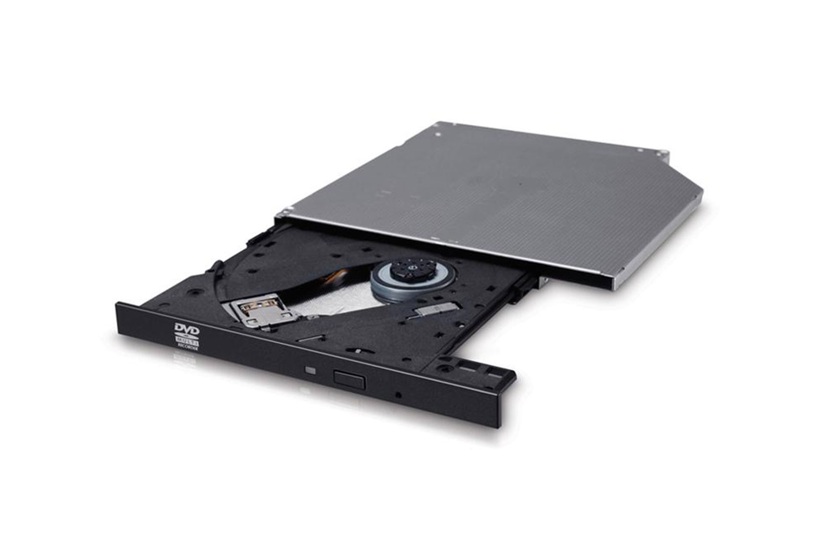 DVD-RW 9.5mm SLIM GUD1N CZARNA BULK/Hitachi-LG - zdjęcie 2
