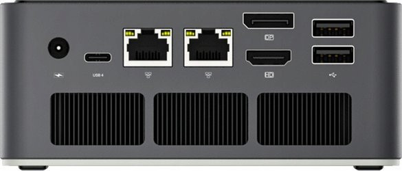 Mini PC Qoobe U155H Core Ultra 7 155H/32GB/SSD 1TB/Win 11 Pro czarny ( branded as Morefine) - zdjęcie 3
