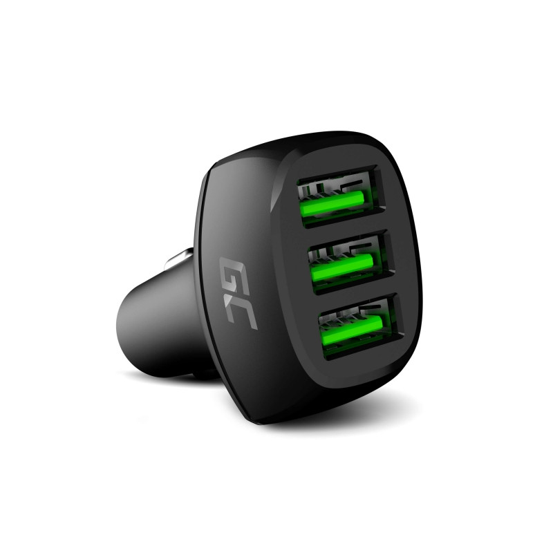 GREEN CELL ŁADOWARKA SAMOCHODOWA 54W 3XUSB QC 3.0 - zdjęcie 1