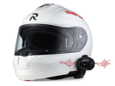 Interkom Motocyklowy Sena SMH10D-10 Bluetooth 3.0 900M z mikrofonem na pałąku, zestaw na 2 kaski - zdjęcie 4
