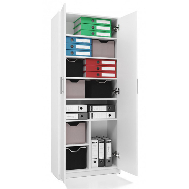 Szafa aktowa OLIV 2D 74x35xH180 biały - zdjęcie 2