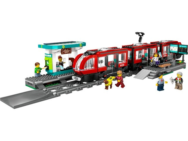 LEGO City 60423 Tramwaj miejski ze stacją - zdjęcie 2