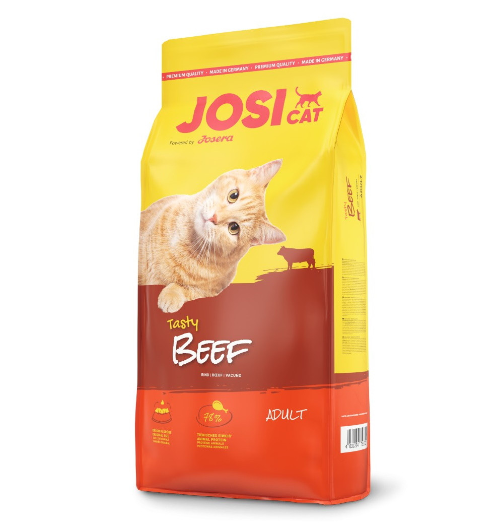 JOSERA JosiCat Tasty Beef - sucha karma dla kota - 10 kg - zdjęcie 1