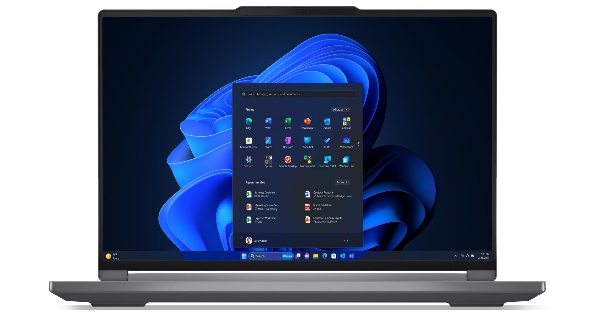 Lenovo ThinkBook 16p G5 IRX i5-14500HX 16.0"WQXGA IPS 400nits AG 16GB DDR5 SSD512 RTX 4050_6GB W11Pro Storm Grey 3Y OnSite - zdjęcie 1