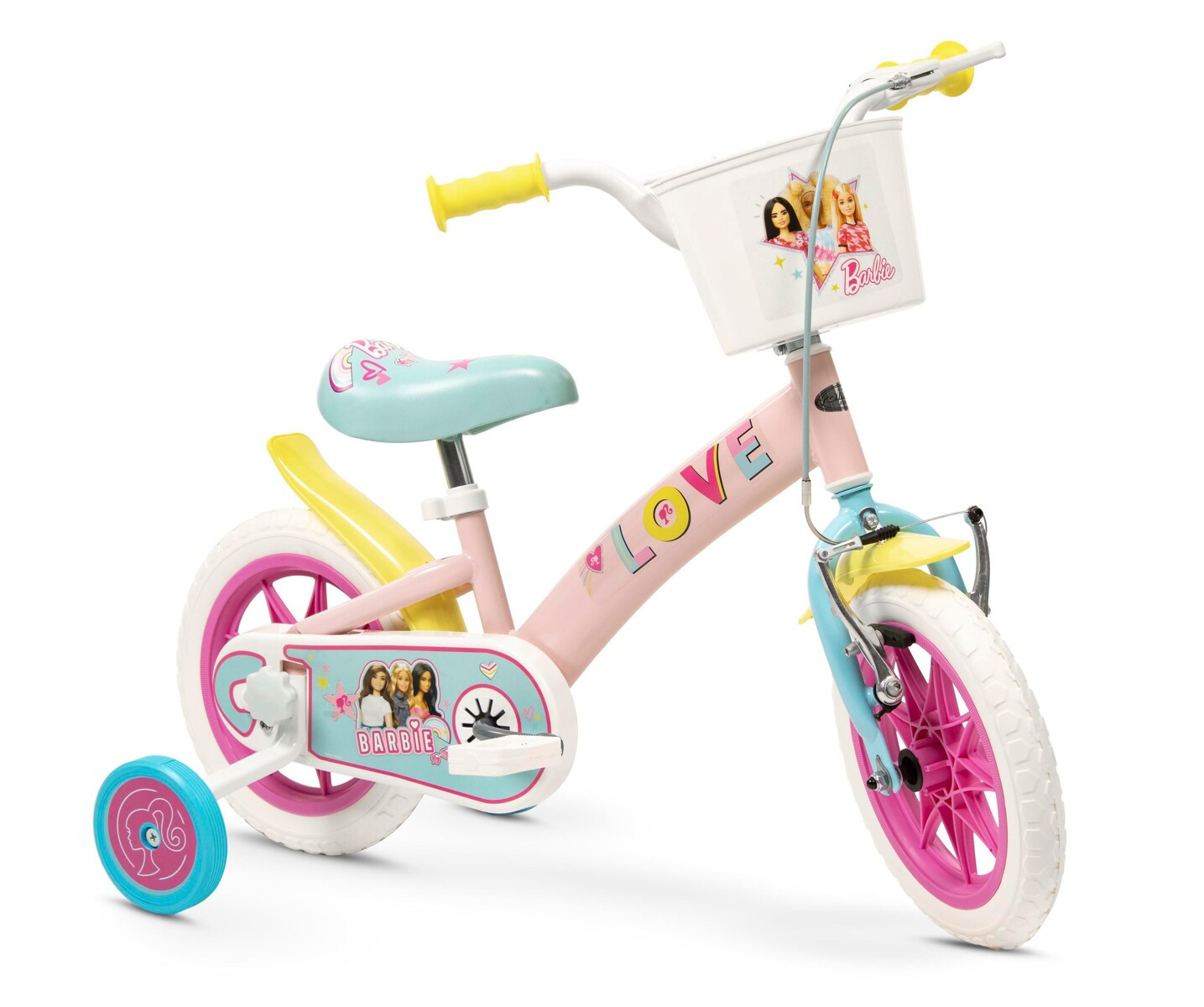 Rower dziecięcy 12" EN71 BARBIE TOIMSA 1165 - zdjęcie 1