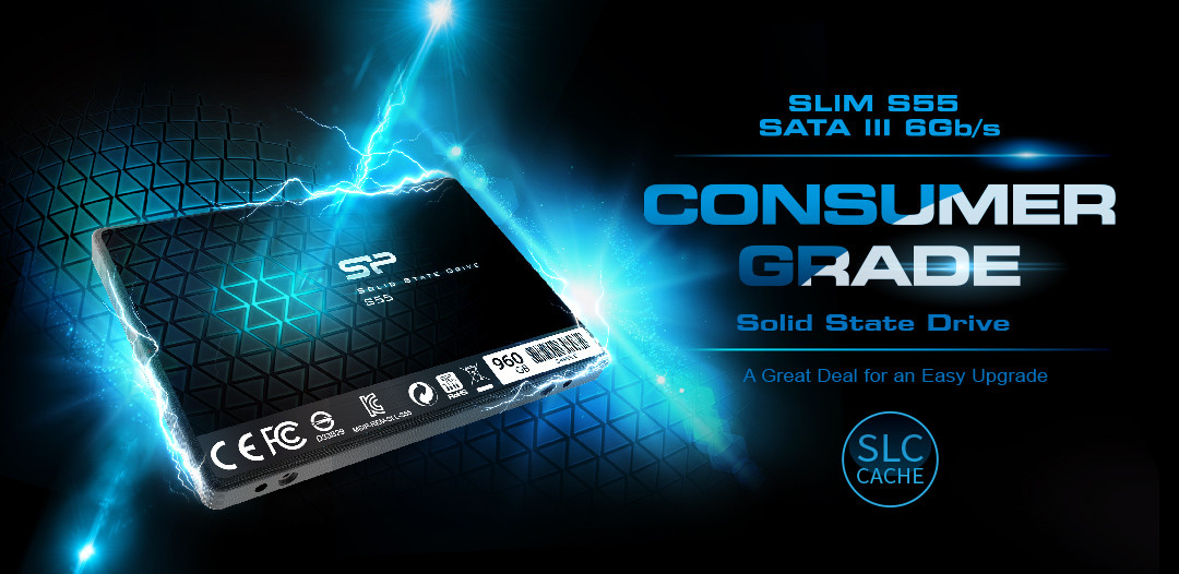 SSD Silicon Power S55 120GB 2.5" SATA3 7mm - zdjęcie 1