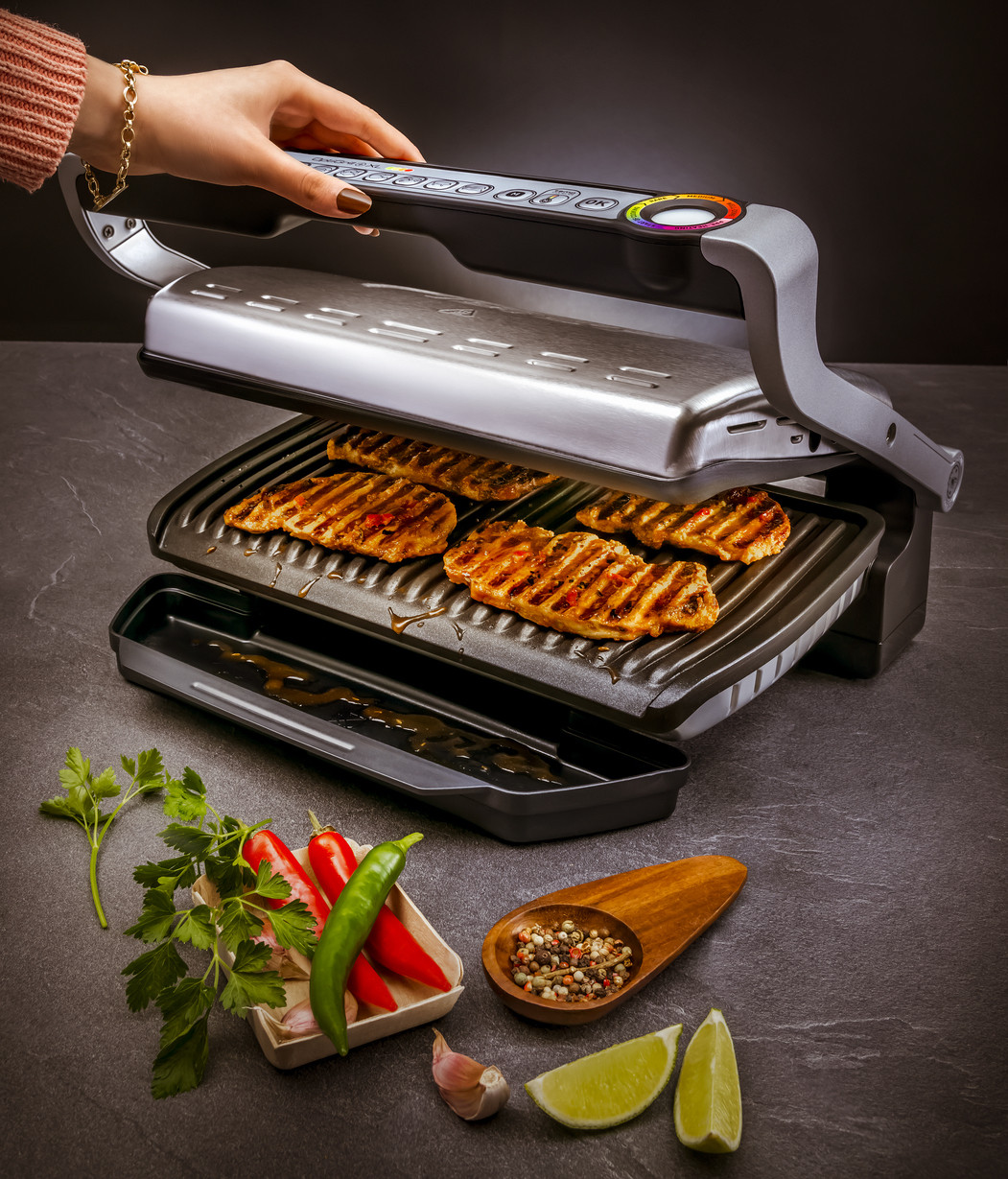 Grill elektryczny TEFAL GC 724D Optigrill+ XL - zdjęcie 1