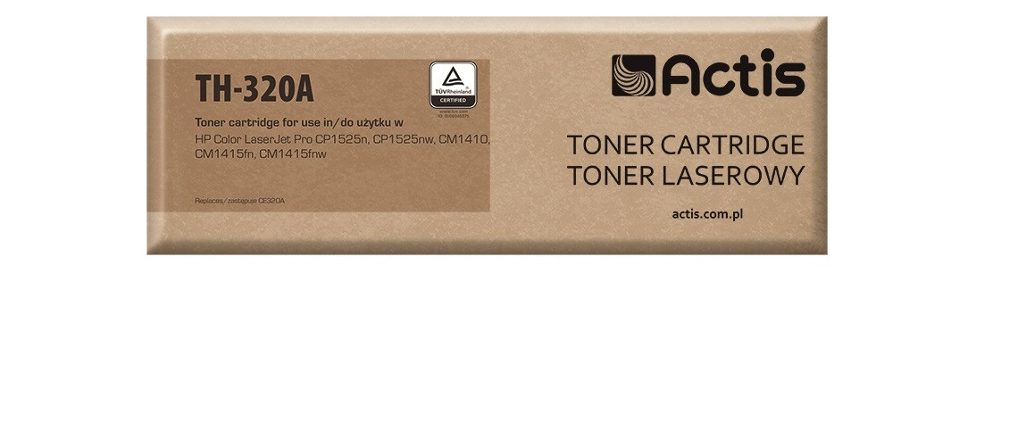 Actis TH-320A Toner do drukarki HP, Zamiennik HP 128A CE320A; Standard; 2000 stron; czarny. - zdjęcie 1