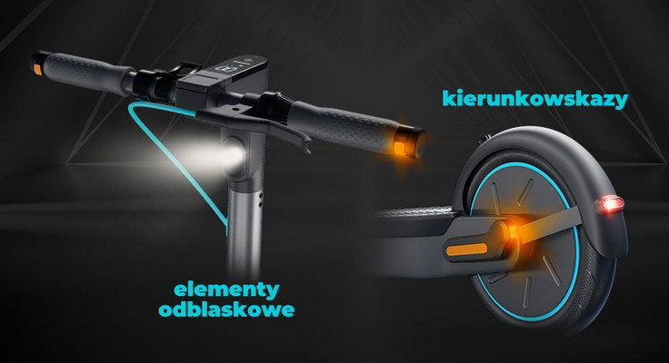 Hulajnoga elektryczna Motus Scooty 10 GEN 5 350W - zdjęcie 2