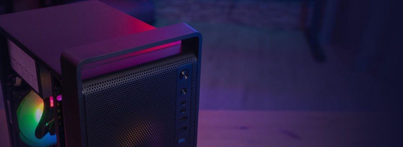 OBUDOWA AEROCOOL PGS CS-109-G-BK-v1 FRGB czarna - zdjęcie 3
