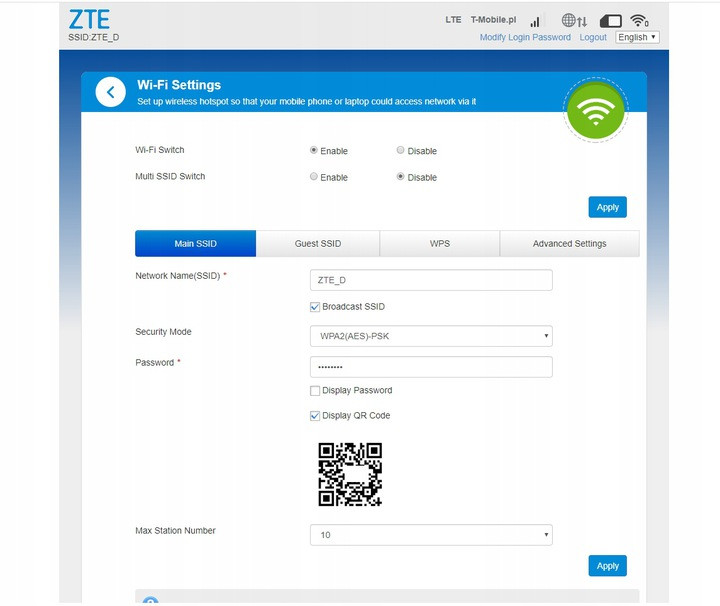 Modem ZTE LTE MF79U (kolo biały) - zdjęcie 5