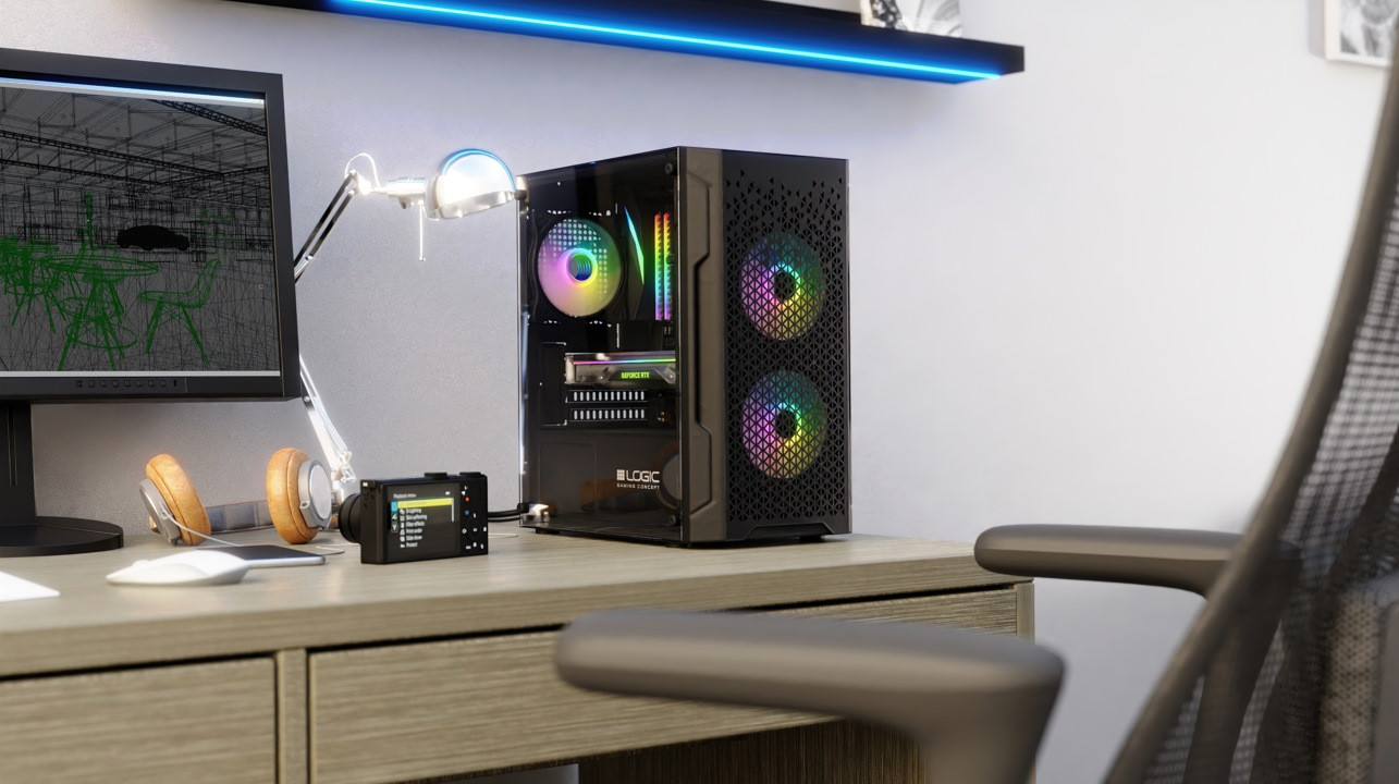 OBUDOWA LOGIC ARAMIS ARGB MINI USB 3.0 - zdjęcie 1