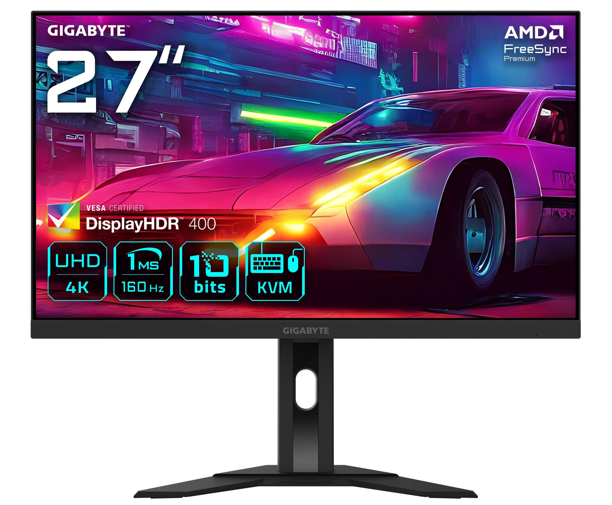 MONITOR GIGABYTE LED 27" M27UA 160Hz - zdjęcie 1