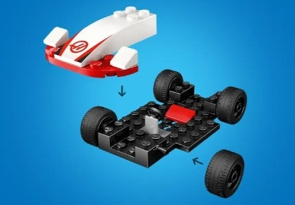 LEGO CITY 60464 F1 Bolidy Williams Racing i Haas F1 - zdjęcie 5