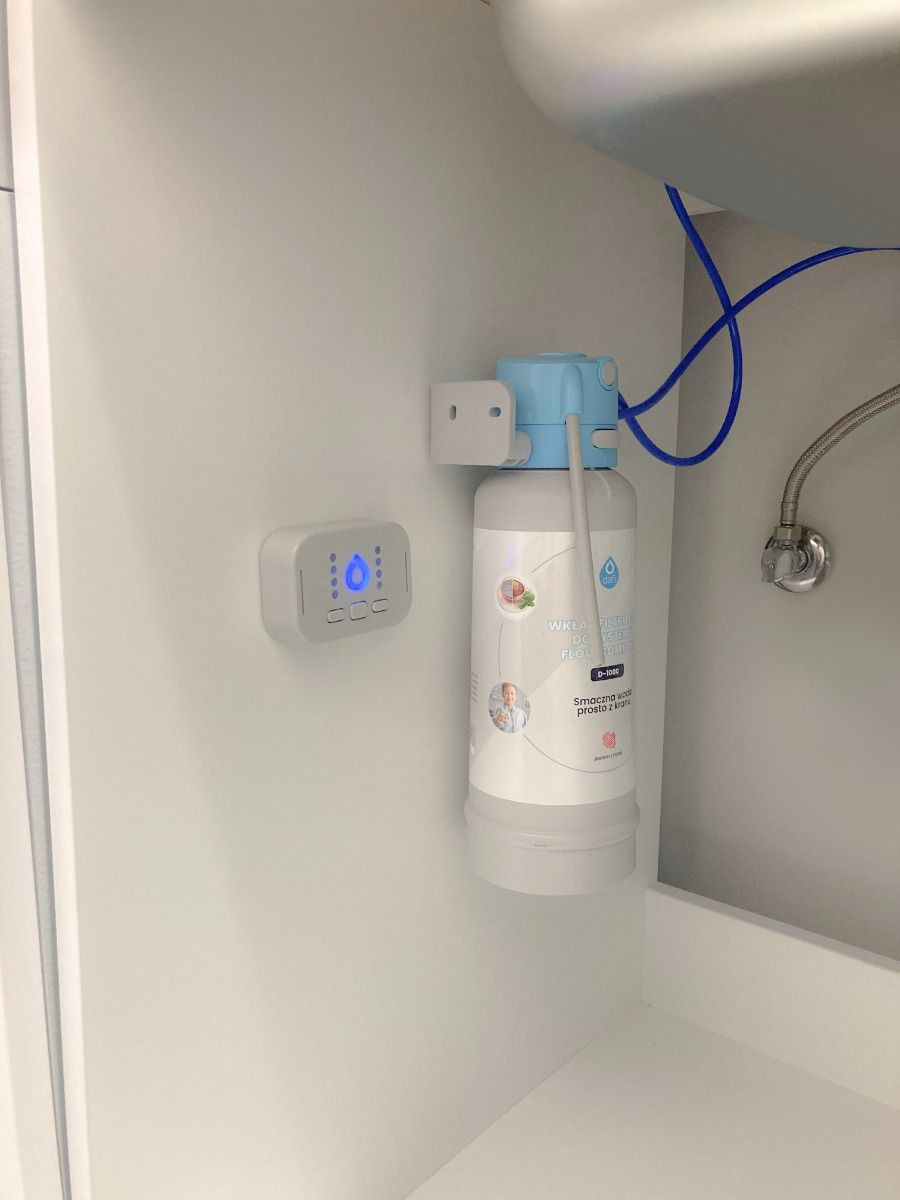 System filtrujący wodę kranową Dafi Flow Comfort D-1 z baterią ALTO (czarna) - zdjęcie 6