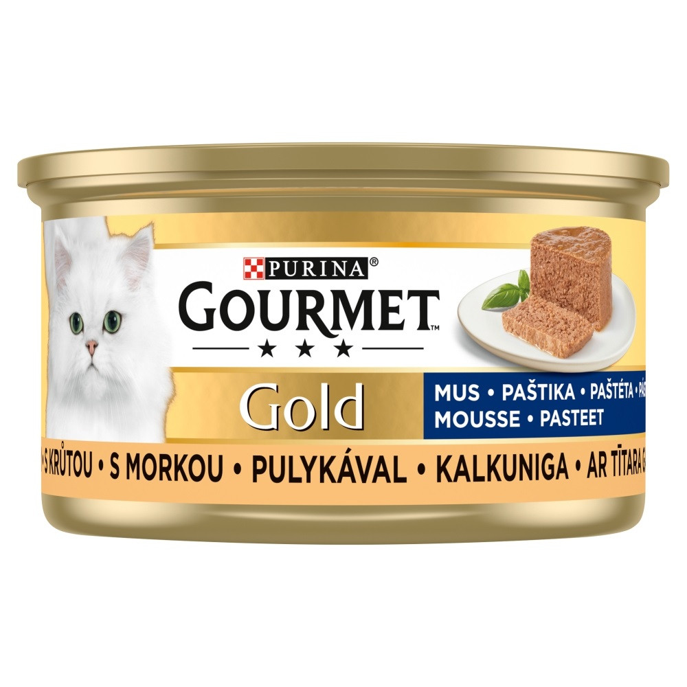 Gourmet Gold MIX SMAKÓW MIĘSNYCH - mokra karma dla kota - 24x85 g - zdjęcie 4