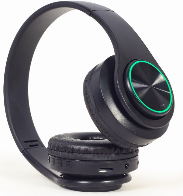 GEMBIRD SŁUCHAWKI STEREOFONICZNE LED BLUETOOTH - zdjęcie 1