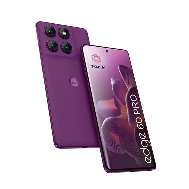 Motorola Edge 60 Pro 5G 12/512GB Sparkling Grape - zdjęcie 4