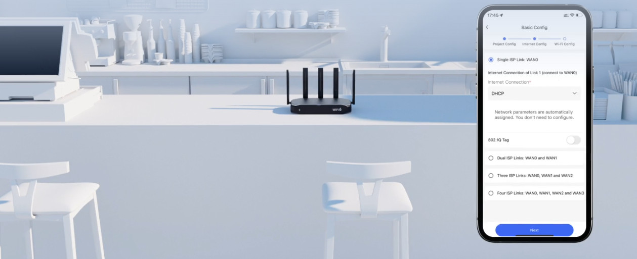 Router Ruijie Reyee RG-EG105GW-X - zdjęcie 3