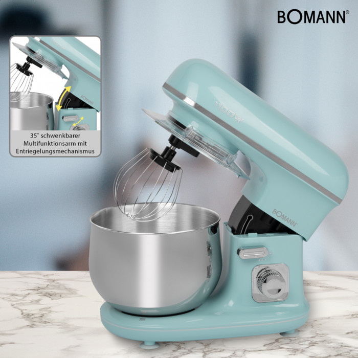 Robot kuchenny Bomann KM 6030 Miętowy - zdjęcie 5