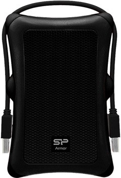 Dysk zewnętrzny HDD Silicon Power Armor A30 (1TB; 2.5"; USB 3.2; 5400 obr/min; Black; SP010TBPHDA30S3A) - zdjęcie 2