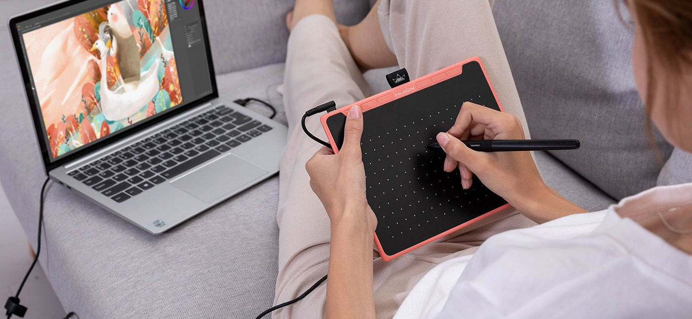 Tablet graficzny Huion RTS 300 Black - zdjęcie 3