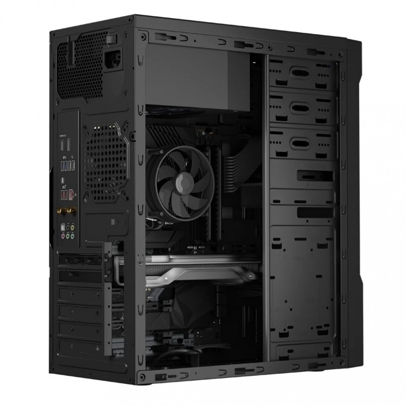 OBUDOWA LOGIC L1 2x USB 3.0 BLACK - zdjęcie 3