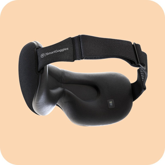 Gogle relaksacyjne Therabody SmartGoggles 2.0 czarne - zdjęcie 4