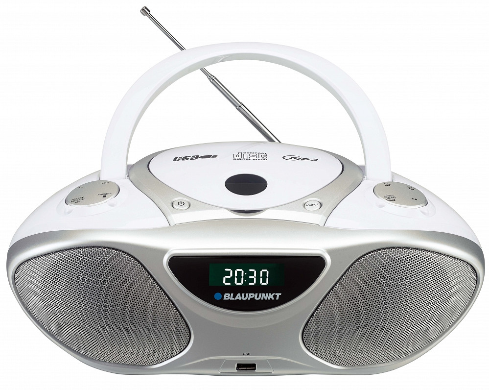 Radioodtwarzacz Blaupunkt BB14WH (CD MP3 USB White) - zdjęcie 1